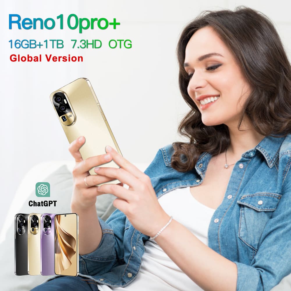 Reno10Pro+ Cross-Border Spot 4g New Popular Smartphone Android 3+32Gb Manufacturer Overseas Low Price Dropshipping