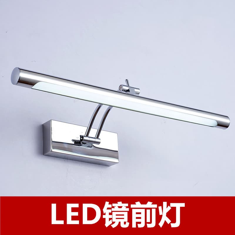 LED vanity light, modern minimalist bathroom mirror cabinet light, stainless steel anti-fog makeup mirror light, wall light.
