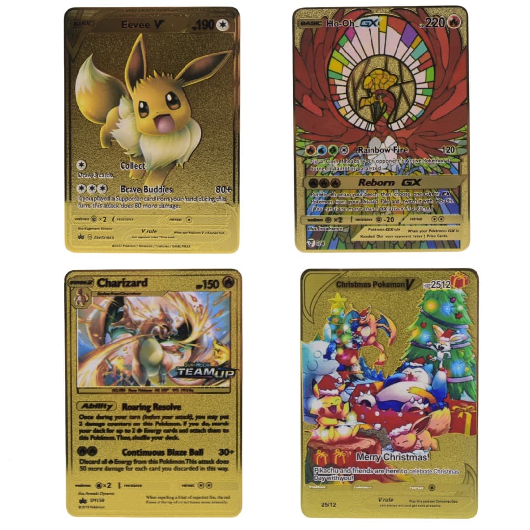 Pokémon Metal Cards - New Style