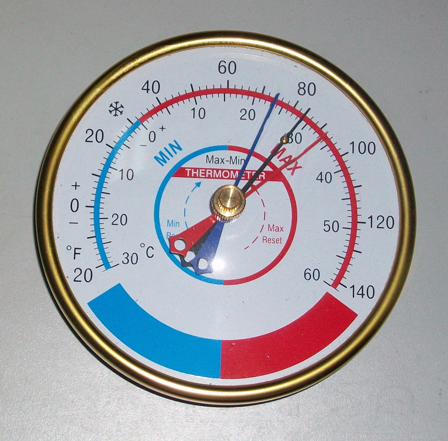 T9392D Thermometer, Greenhouse Thermometer, with MAX & MIN Markings