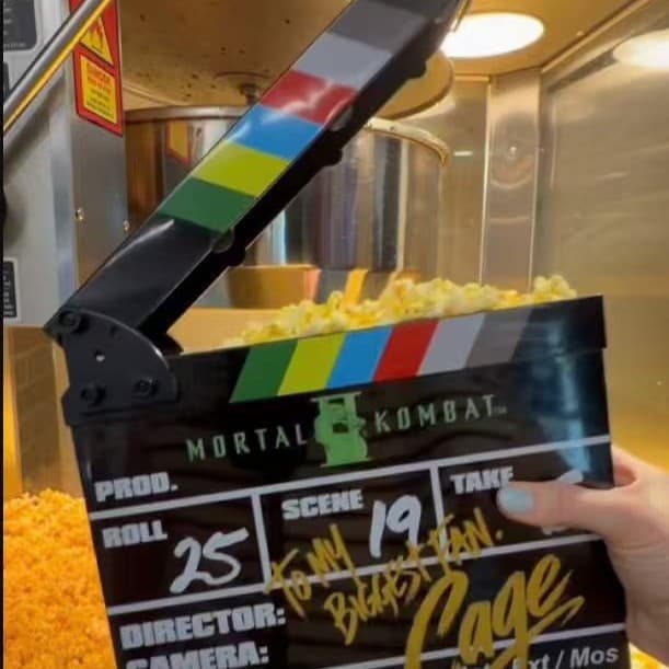 Mortal Kombat Movie Popcorn Bucket Mortal Kombat Valentine's Day