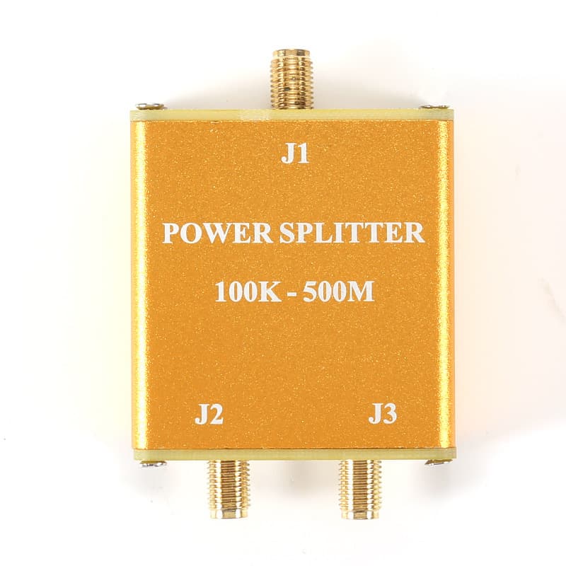 100K-500MHz Power Divider, Combiner/Splitter (Aluminum Case) 50 Ohm