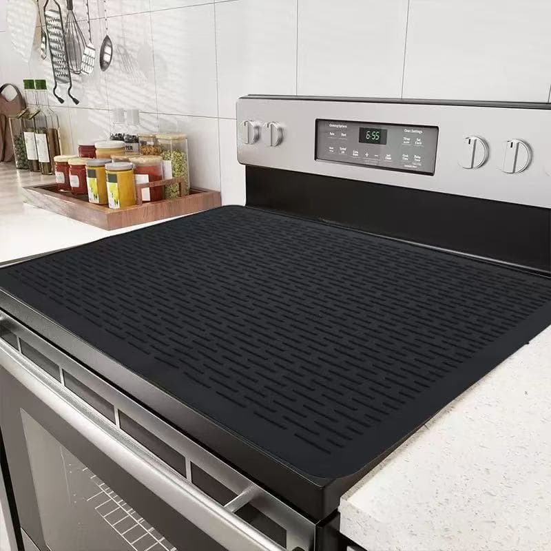 Silicone Stove Mat Non-Slip Drain Mat High Temperature Resistant Heat Insulation Kitchen Table Heat Proof Placemat