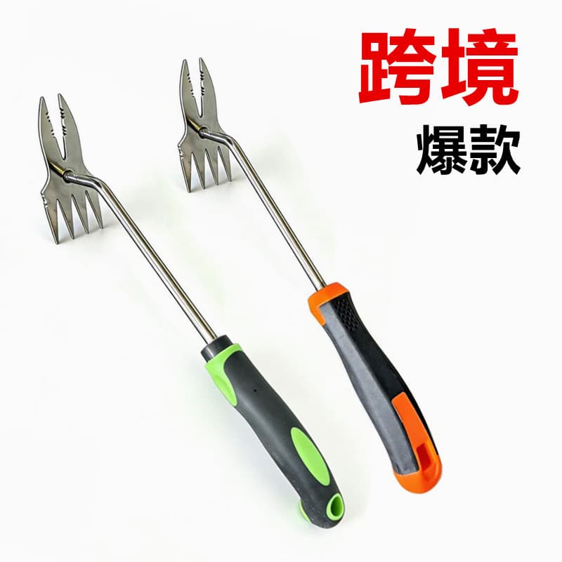 Weed Removal Tool Garden Hoe Rake Outdoor Farming Tool Cross-border Gardening Tool Drop Shipping