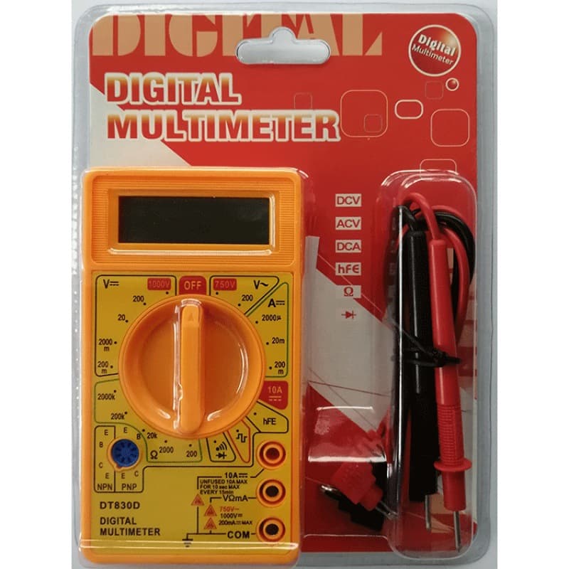 Digital Multimeter Multifunctional Universal Meter Recommended DT830D Dual-Display Digital Multimeter In Stock Customizable