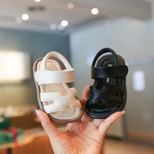 Baby Girl Sandals Summer 2026 New Style Soft Sole Leather Shoes for Baby Boys and Girls Toddler Walking Shoes Non-Slip Breathable Children's Shoes