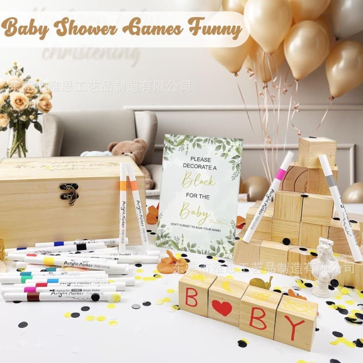 78-Piece Fun Baby Shower Game Sign Kit, Baby Shower Ideas, Fun Games