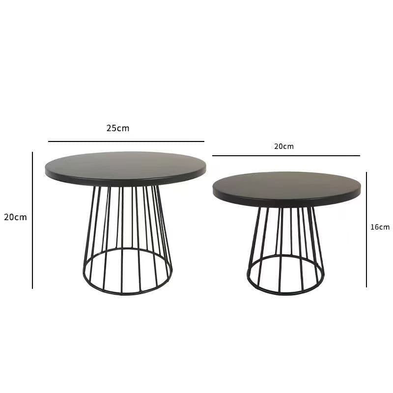 Afternoon Tea Dessert Table Display Stand, Cold Buffet Tray Holder, Iron Art European-Style Wedding Cake Stand