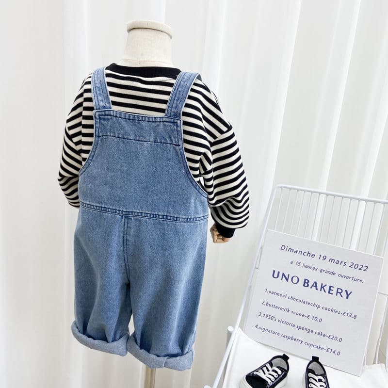 New Kids Overalls Autumn Pants 2025 Baby Spring Fall Jeans Girls Simple Long Pants Trendy