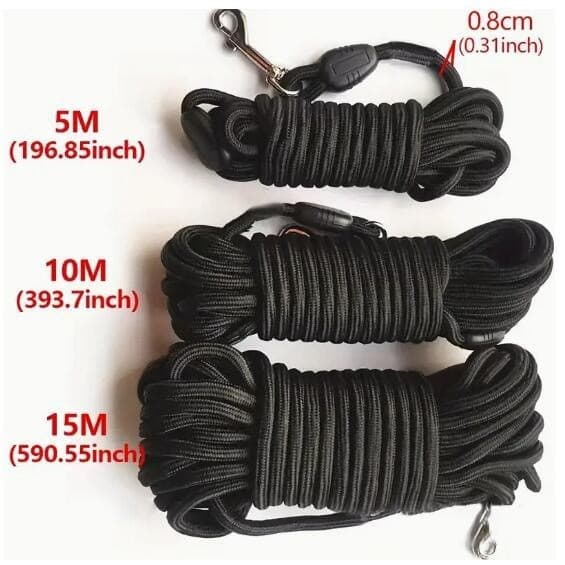 Pet Tracking Training Leash Dog Cat Tracking Rope 5m 10m 15m Dog Chain Leash Training Tool For Dogs Cats