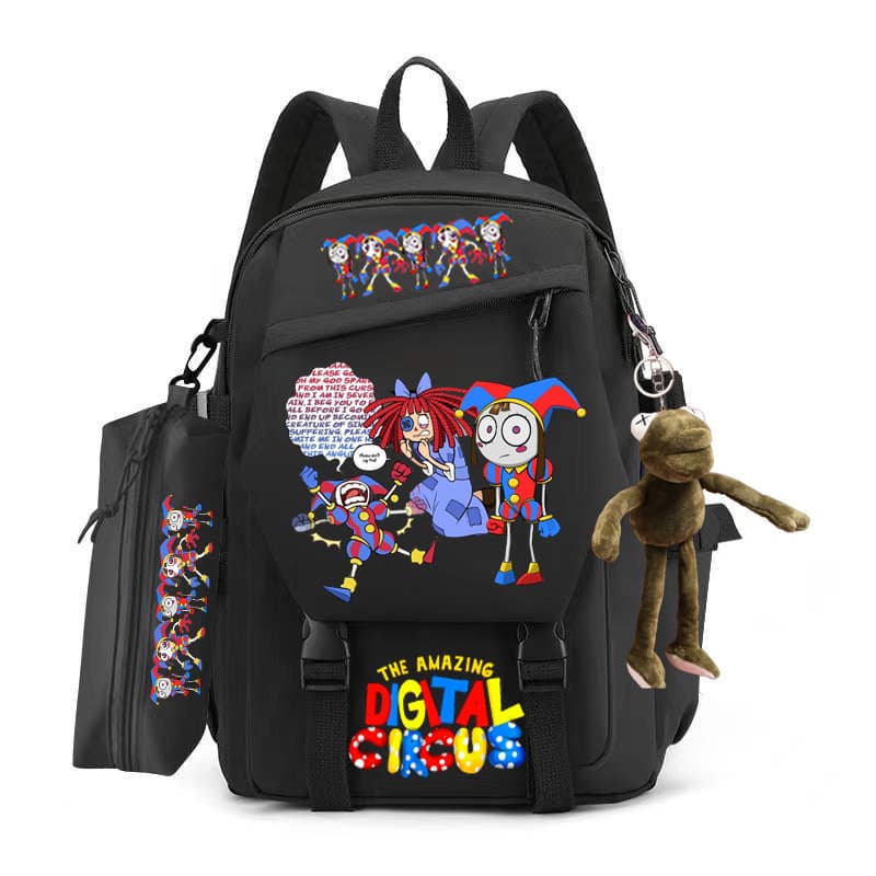 THE AMAZING DIGITAL CIRCUS student school bag children's bag