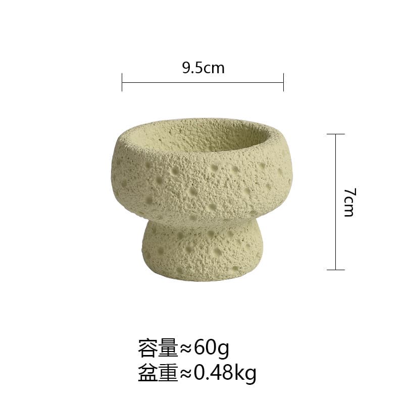 Cross-border Creative Candle Home Aromatherapy Minimalist Ceramic Candle Cup Nordic Candle Holder Decoration