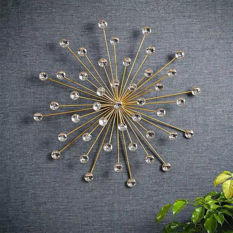Iron sunglasses hallway wall decoration guest restaurant background wall decoration high-end hotel simple wall hanging Nordic style