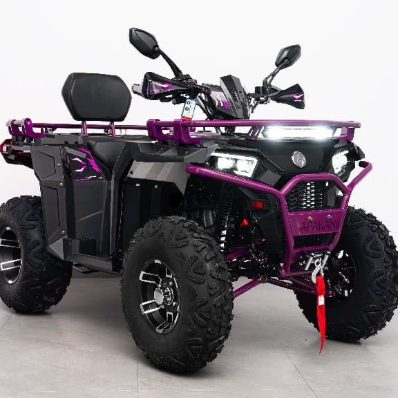 New 200cc Oil-Cooled All-Terrain Vehicle with Large Shock Absorbers, Four-Wheel Motorcycle for Outdoor Mountain Riding, Complete Vehicle