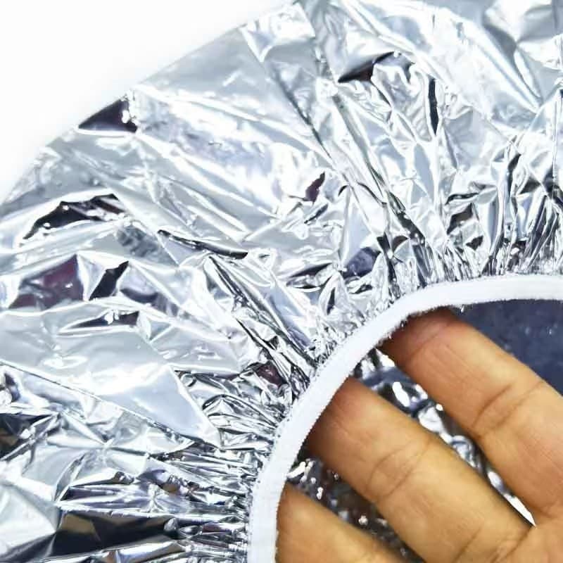 RHOS Foil Heating Hair Mask Steam Cap - Women's Hair Heat Conditioning Care Cap - Plug-free Home Use