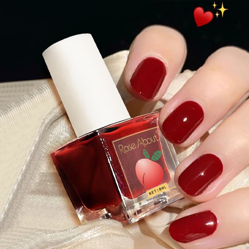 Factory wholesale new water-based no-bake peelable nail polish long-lasting peelable transparent nail polish glossy nail polish
