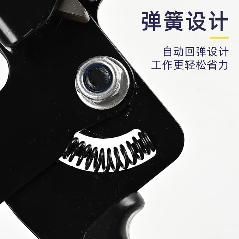 Stainless Steel Cable Tie Tool, One-Hand or Two-Hand Operation, Automatic Cutting, Effortless Quick Tightening, for Electrical Wiring Harness Installation