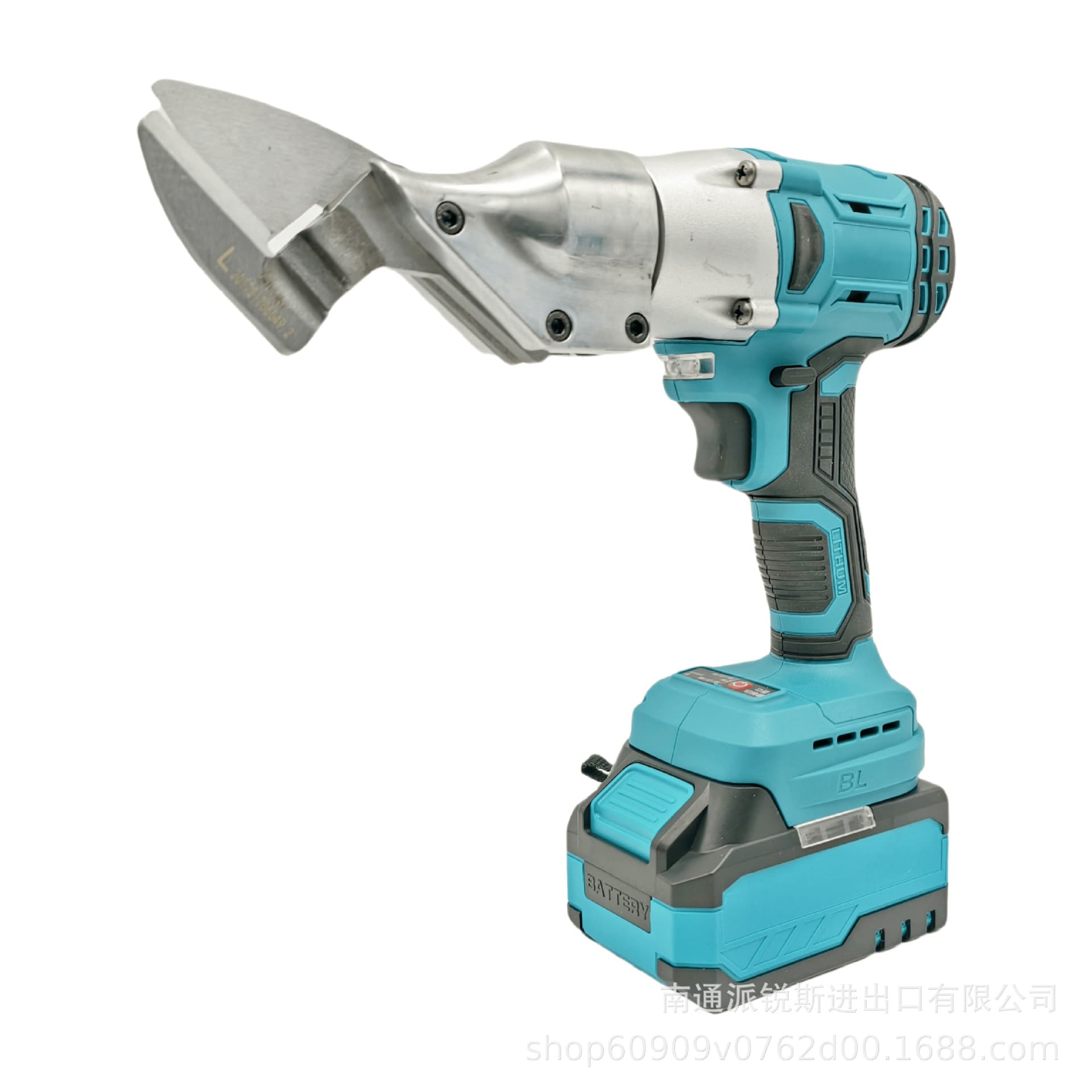 Electric Scissors for Cutting Iron Sheets, Industrial Use, Color Steel Tile Metal, Rechargeable Scissors, Diamond Mesh Cutting Machine Tool