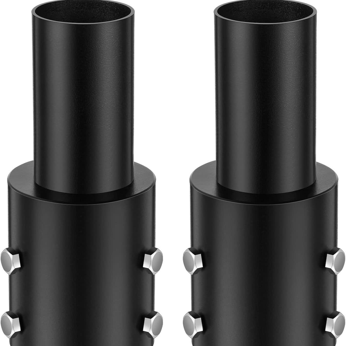 Aileyidi Lighting Accessories Street Light Pole Adapter Garden Light Connector Sleeve Pole 89 Pole to 60 Sleeve Head