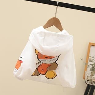 Children Boys and Girls Summer Sun Protection Jacket 2026 New Style Kids Skin Coat Baby Girl Lightweight Breathable Outerwear