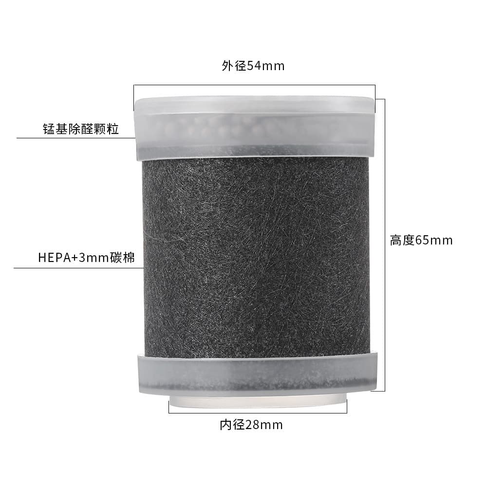 T1/T4 filter vacuum cleaner car composite filter air purifier activated carbon filter sterilization