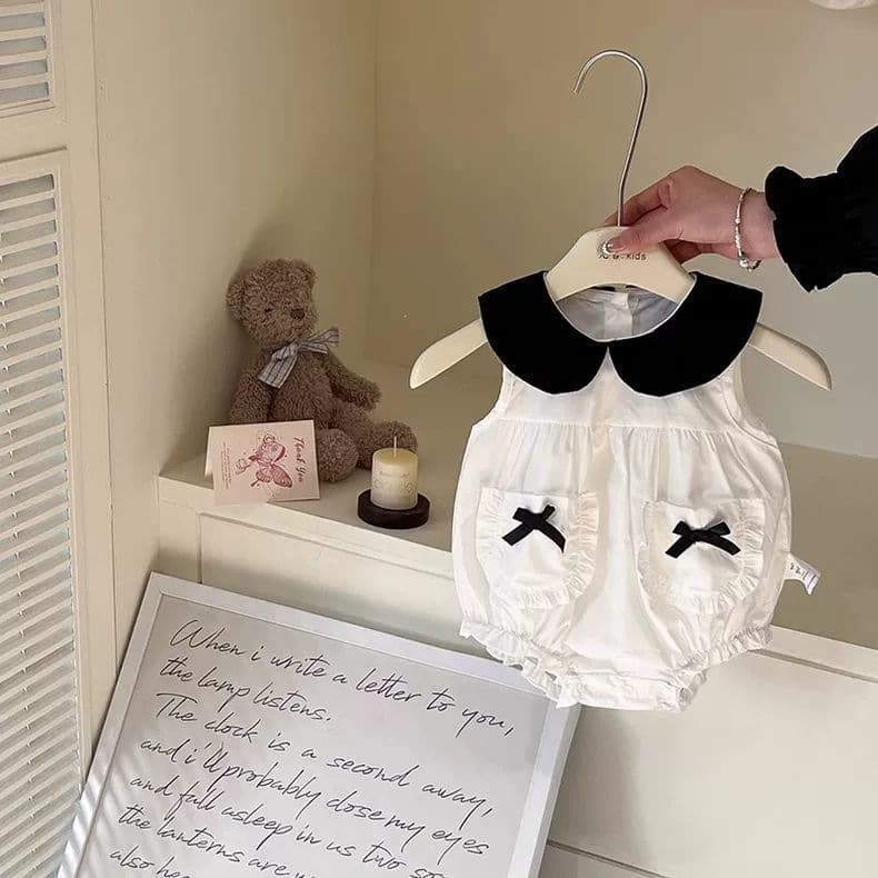 Baby clothes summer thin onesies baby princess super cute fashionable fart clothes summer sleeveless going out clothes