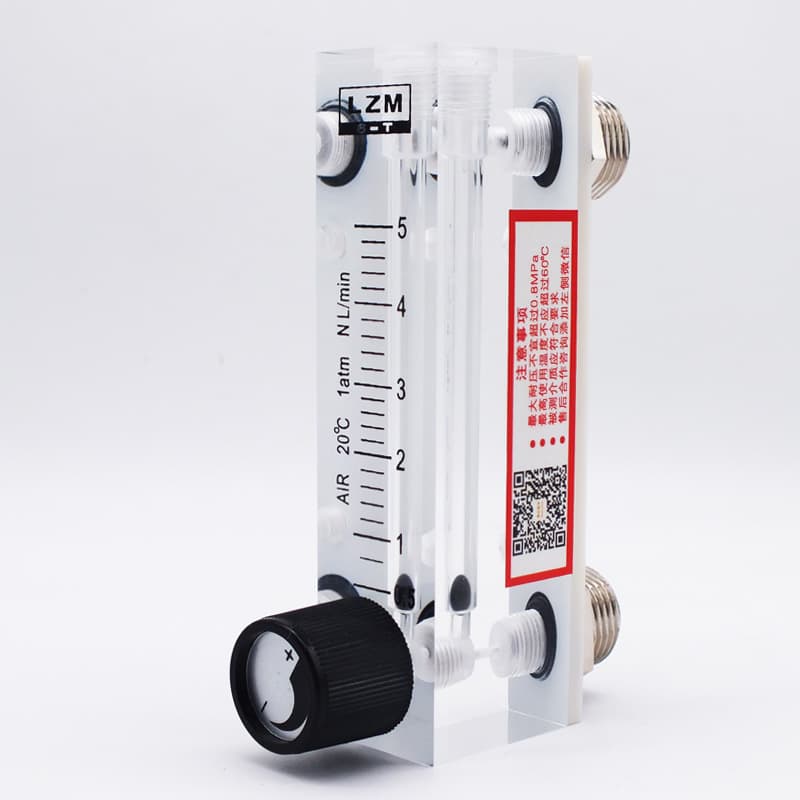LZM-6T panel air flow meter liquid water flow meter gas flow meter rotor 1-10L 0.5-5L