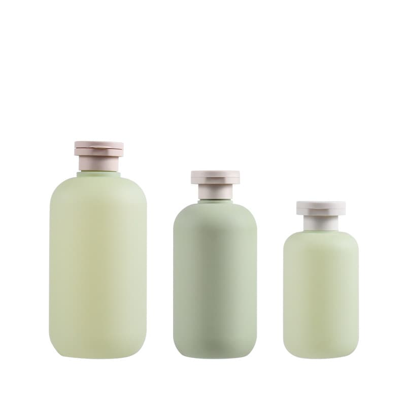 Custom 300ML Kids Shampoo Bottle PE Premium Pet Body Wash Bottle 200/500ML Flip-Top Shampoo Bottle
