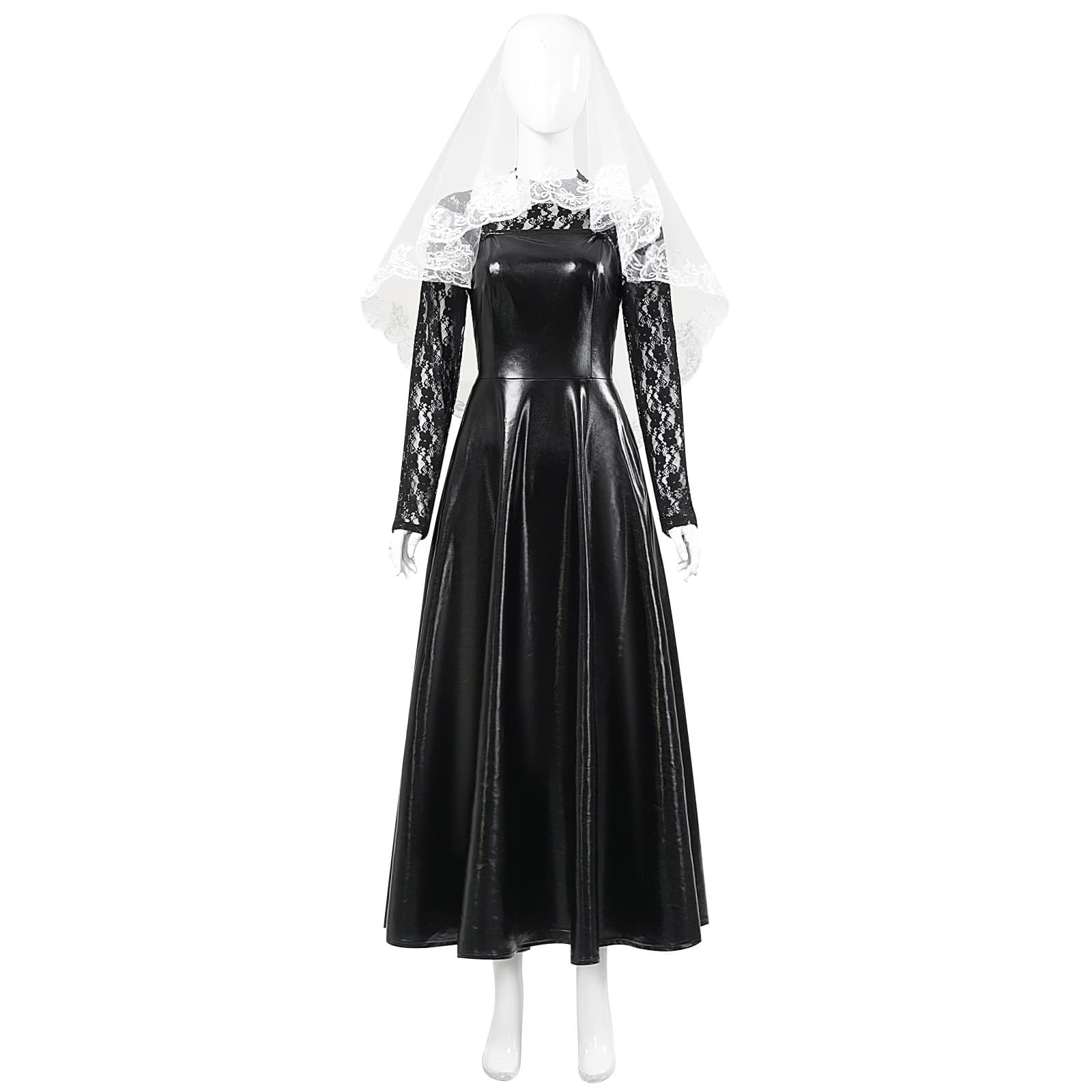 Sakamoto Days Cosplay Costume Daibutsu Black Lace Dress Cosplay Anime Role-Playing Costume