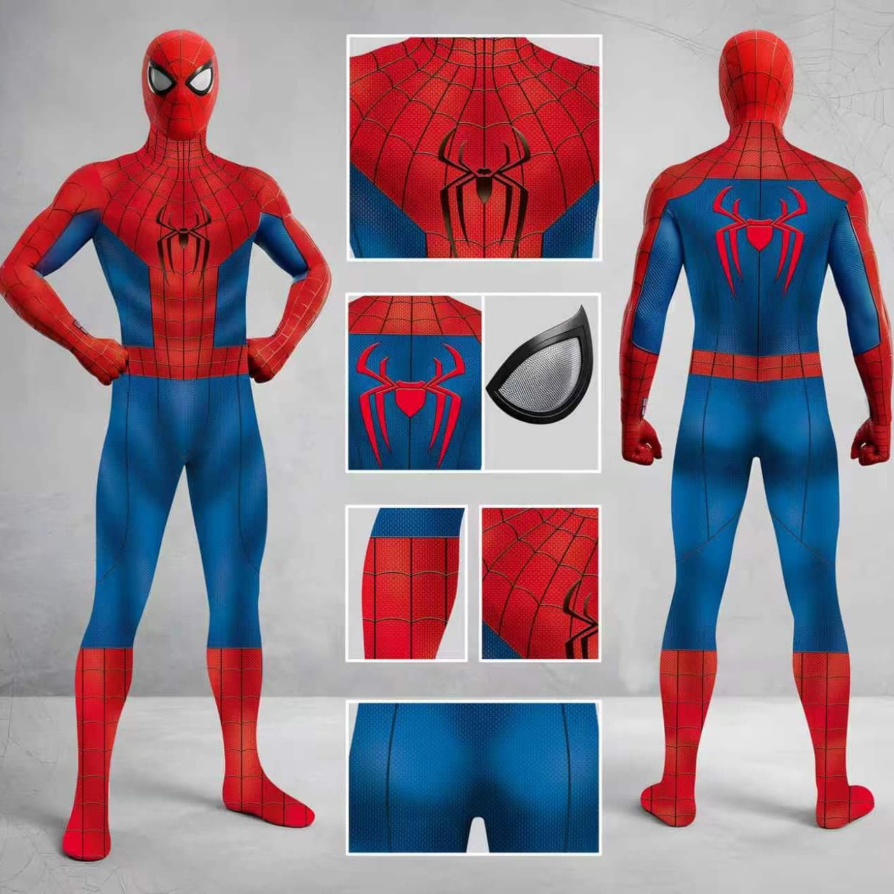 New Spider-Man 4 Cosplay Brand New One-Piece Bodysuit Cosplay Costume Halloween Costume Stage Performance Costume