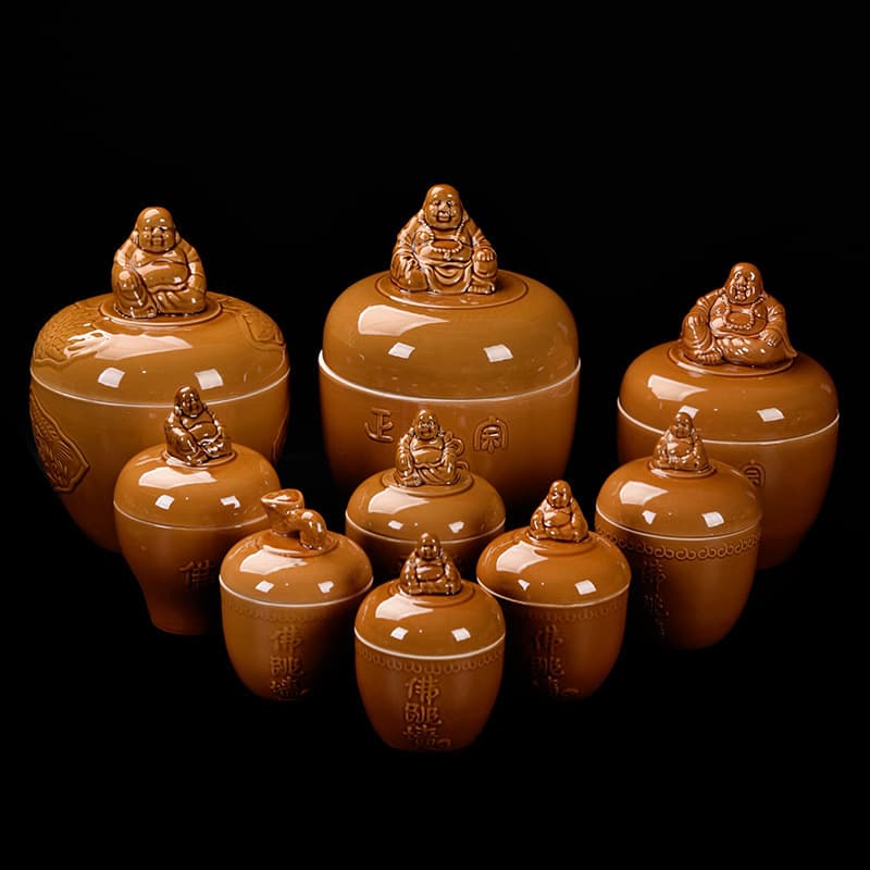 Wholesale Manufacturer Various Buddha Jumps Over the Wall Stewing Pots, Lidded Ceramic/Clay Containers for Hotels/Households