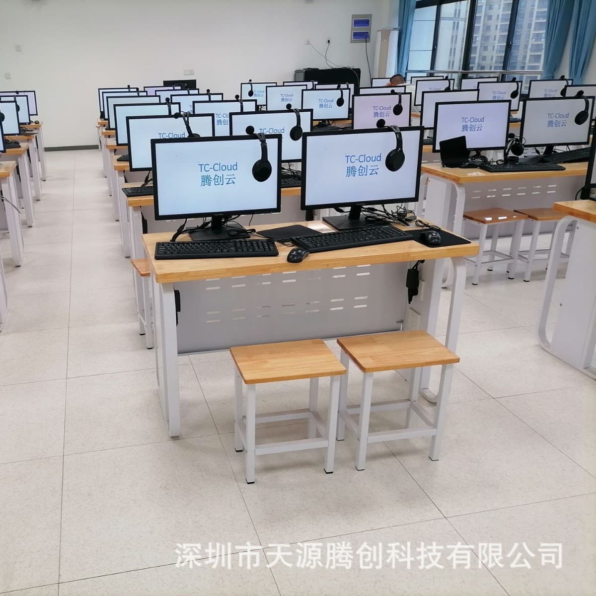 Tengchuang Cloud Terminal N100 Mini PC with Remote Assistance Support for Office and Enterprise Learning