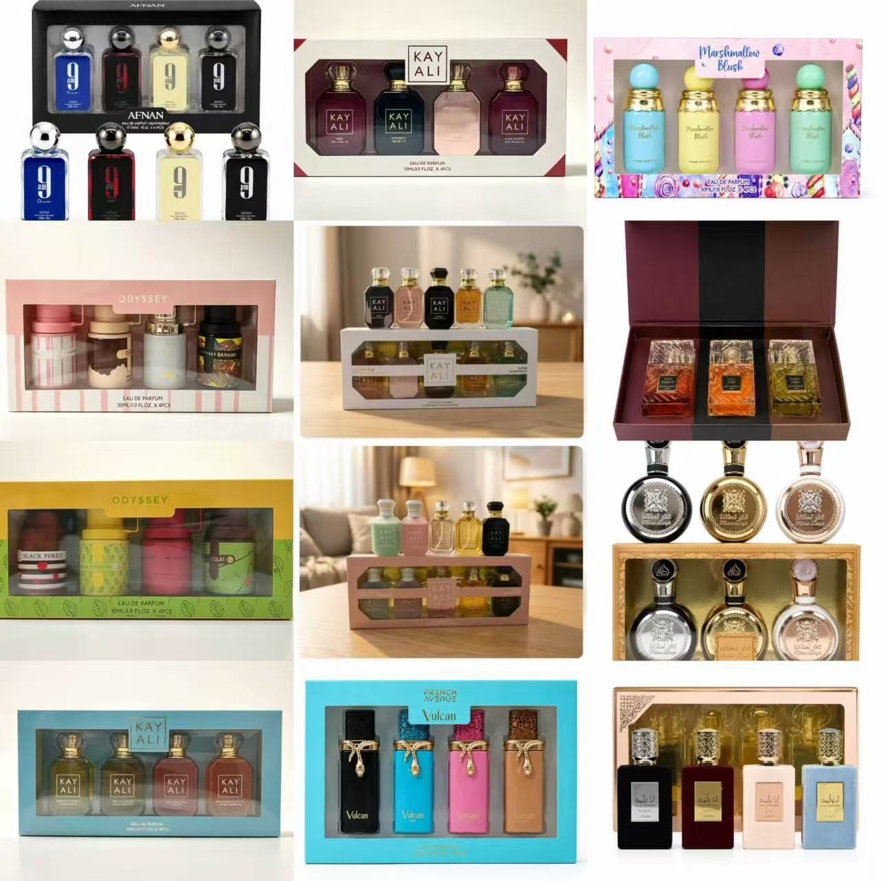 Cross-border Women's Gift Box Perfume Amazon Bestseller Middle East Arab Perfume Men's and Women's Set Cosmetics Direct Sales