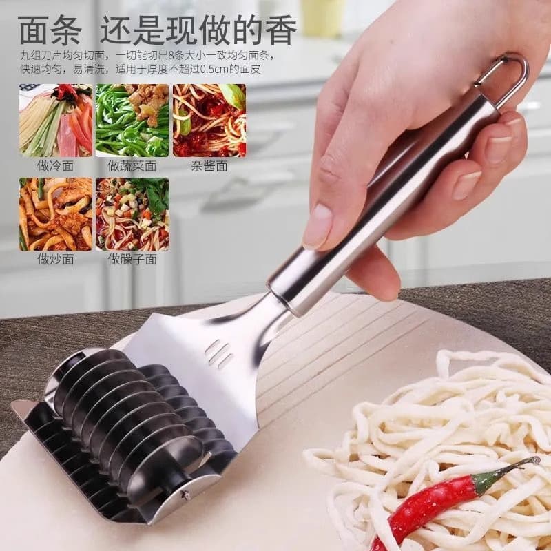 Manual noodle cutter household stainless steel noodle cutter roller noodle cutter noodle cutter noodle cutter noodle cutter noodle cutter