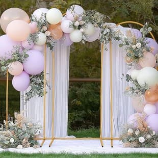 Cross-border Party Iron Ring Wedding Venue Decoration Wedding Arch Door Prop Festival Decoration Balloon Arch