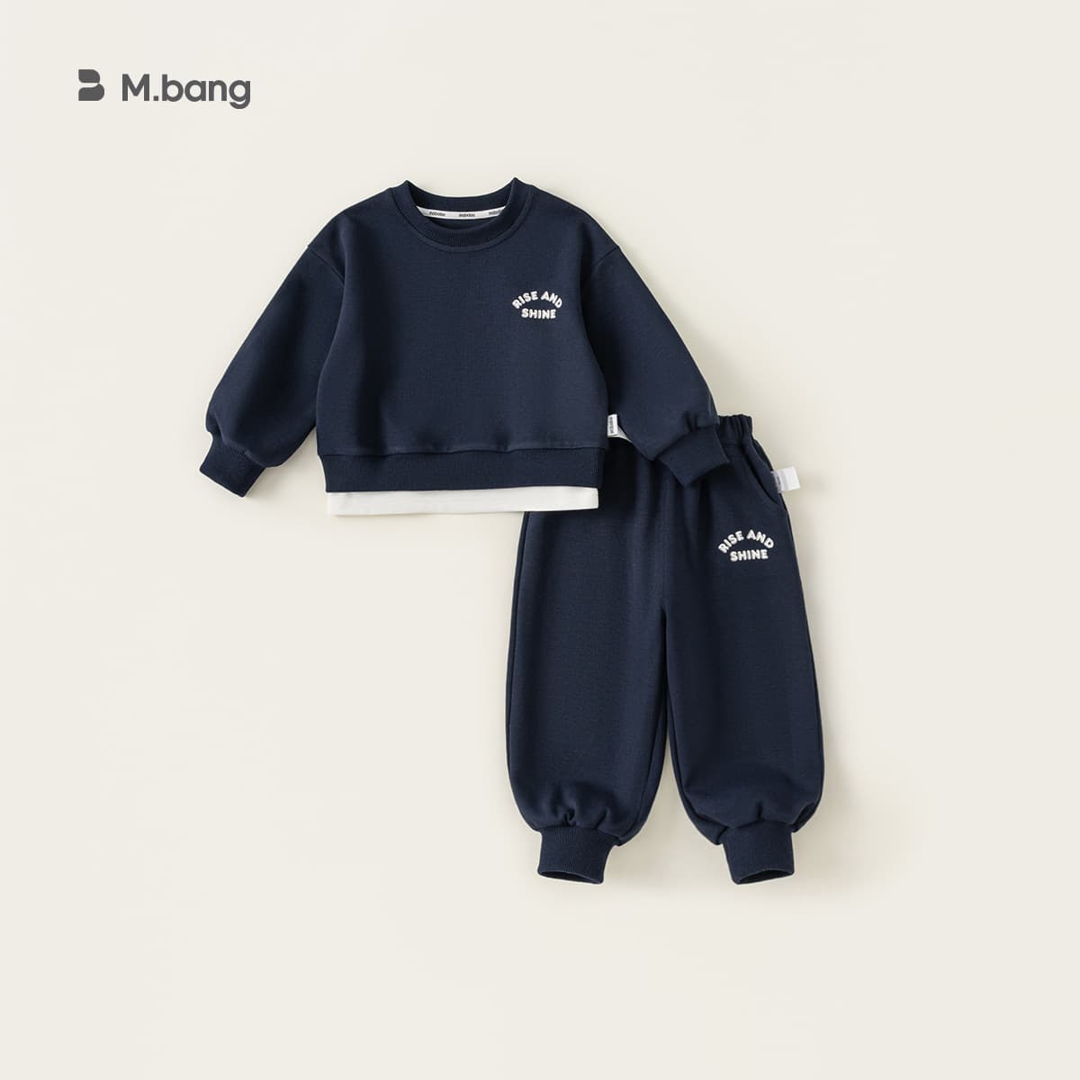 Youbao children's autumn children's sportswear two-piece set, boys' sweatshirt, two-piece kindergarten uniform