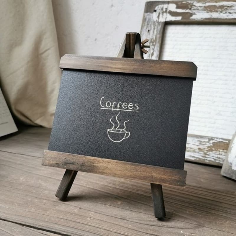 Nordic retro bar old blackboard message board desktop small ornaments high-end living room aisle decorations