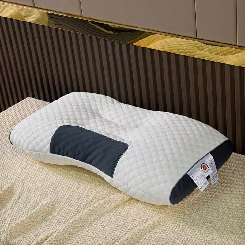 Best-selling New Neck Support Sleep Pillow for Hotels, B&Bs, and Guesthouses - High Pillow, No Collapse, Factory Direct