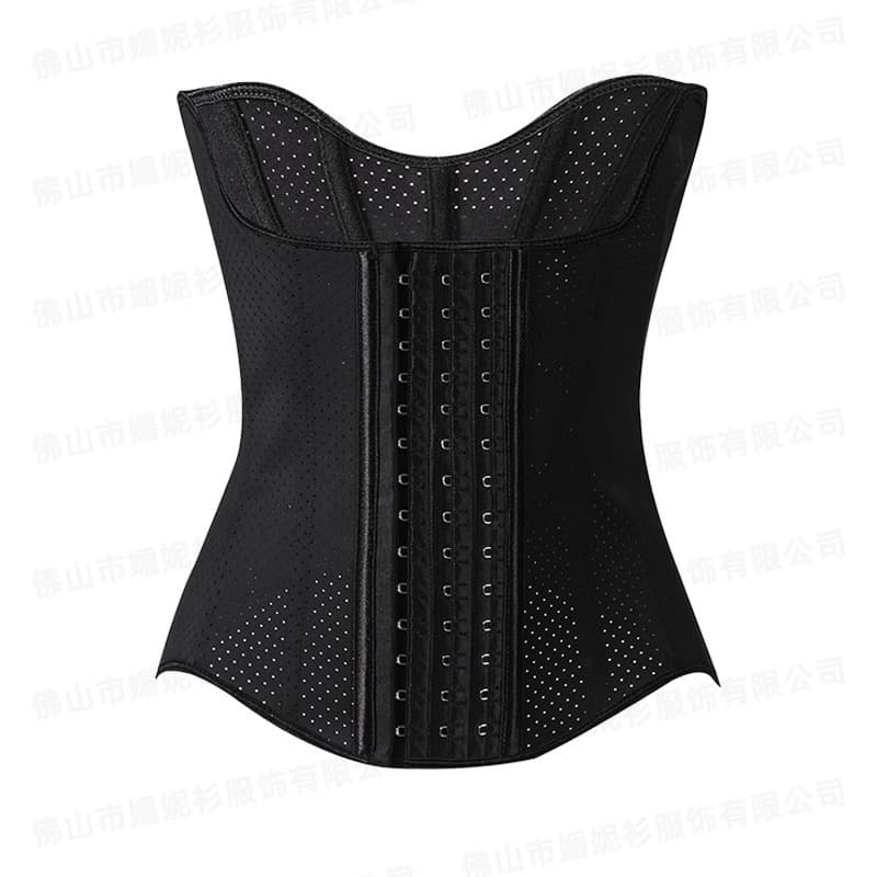 Winter Hourglass Waist Trainer 15-Bone Seamless Ice Breathable Waist Cincher Shapewear Fitness Latex