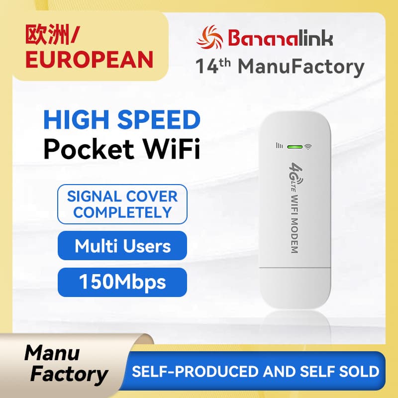Cross-Border Europe and Russia Portable WiFi Multi-Band SIM Card Outdoor Hotspot Internet Device