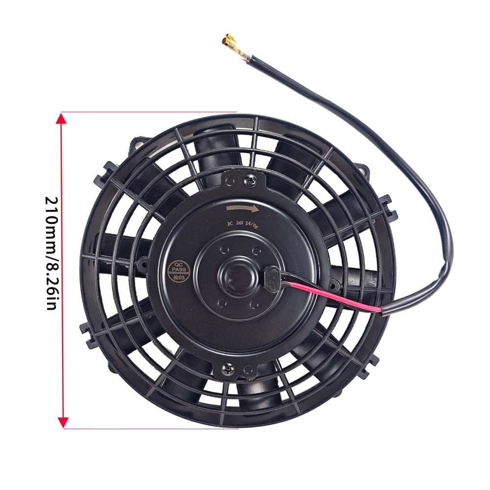 8-inch, 9-inch, 10-inch, 12-inch, 14-inch electric fans, 12V/24V car air conditioning radiator cooling fan modification and aftermarket parts