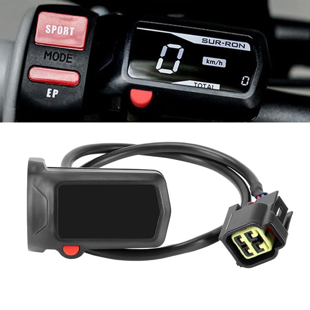 Speedometer Gauge for Sur-Ron Light Bee, Dirt Bike LCD Display Speedometer