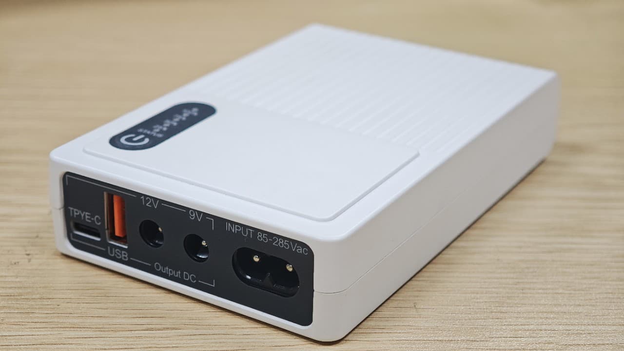430P Mini UPS Uninterruptible Power Supply for Router ONU Surveillance Backup POE DC Mini UPS Power 12V