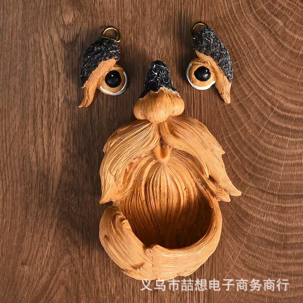 Cross-border New Tree Monster Bird Feeder Resin Craft Ornament Garden Bird Feeder Outdoor Courtyard Unique Decoration
