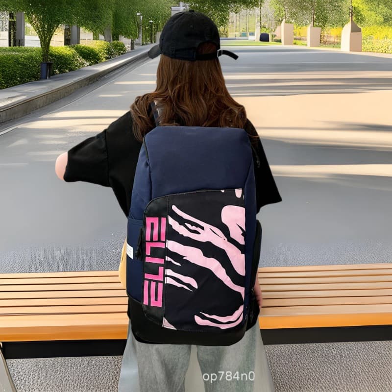 Basketball bag for men and women, USA sports training bag, large capacity air cushion school bag, backpack, travel bag, versatile