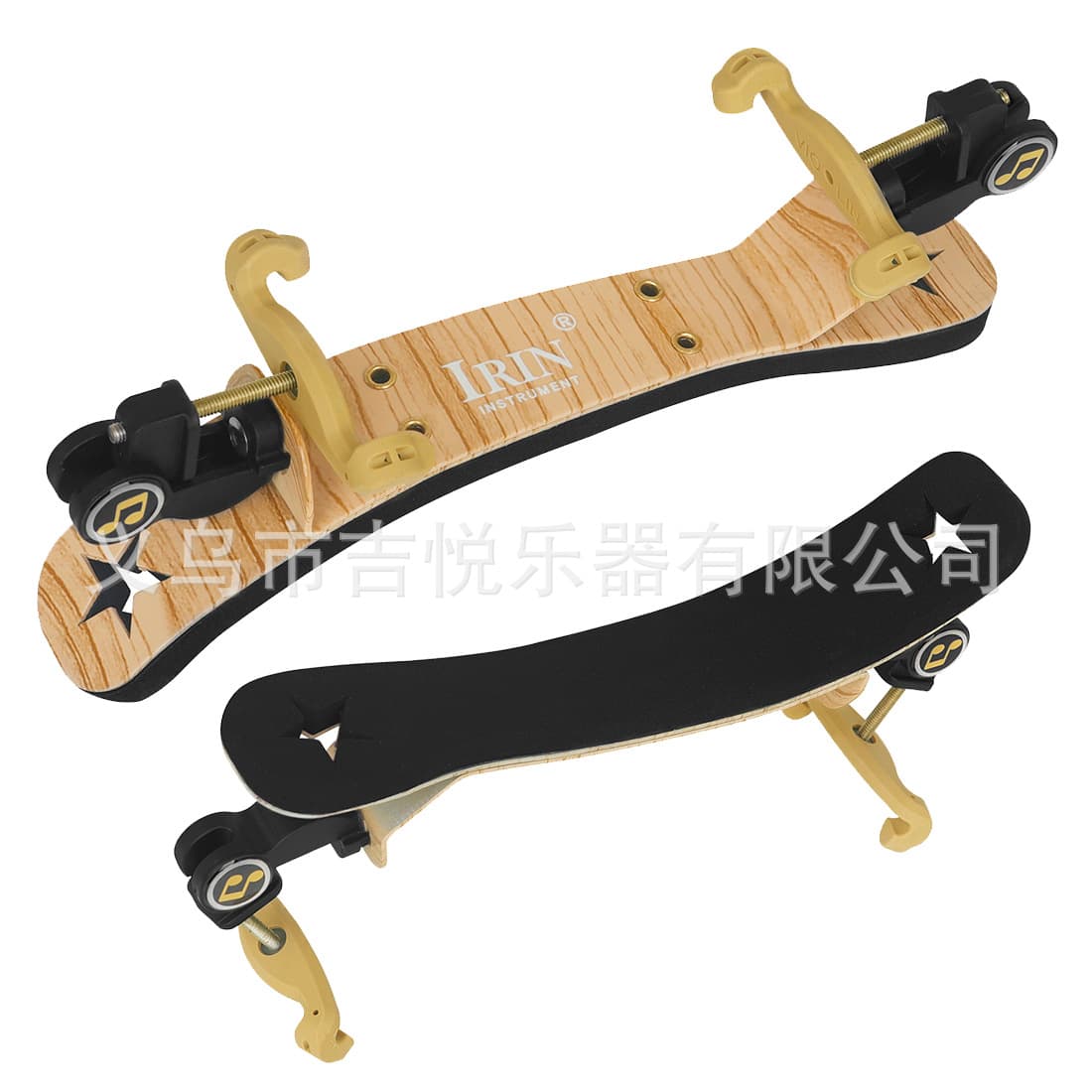 Adjustable Violin Shoulder Rest Pad Aluminum Alloy Thickened Sponge for Violin Music Instrument Accessories Soft Shoulder Pads