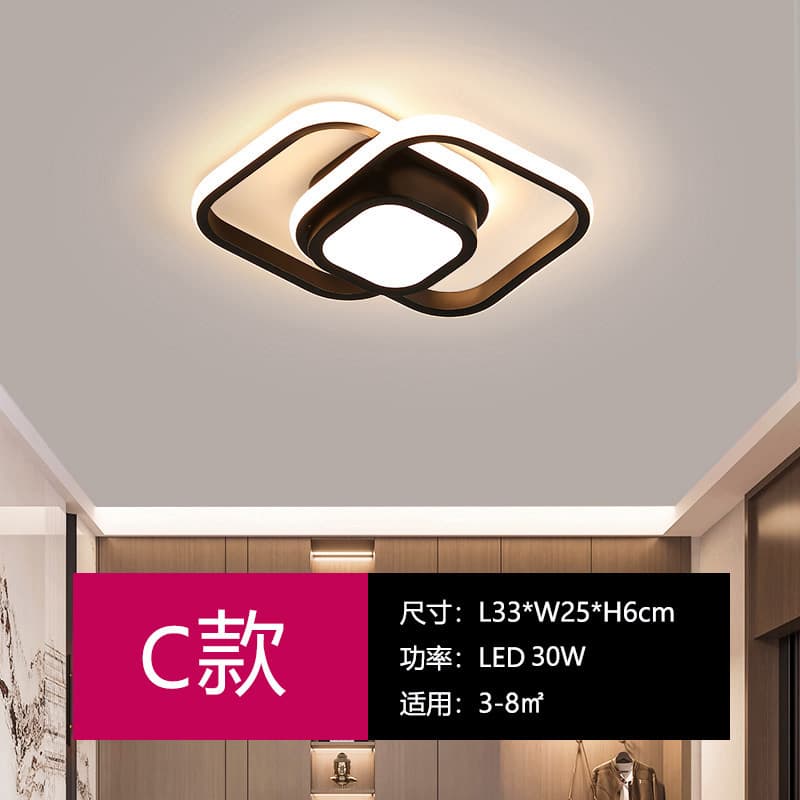 Hallway Entryway Cloakroom Staircase Balcony Modern LED Light Nordic Simple Corridor Ceiling Lamp