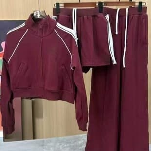 In Stock Pure Desire Spring/Summer Zip-Up Hoodie Short Set Embroidered Sportswear Slimming Women's Set Shorts Only