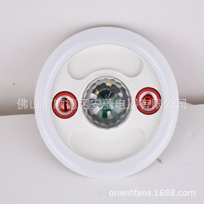 Cross-border smiling bluetooth magic ball audio light bulb E27 remote control colorful disco atmosphere light