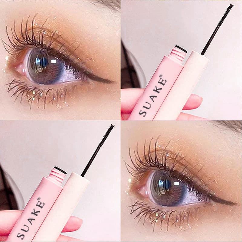 suanke waterproof and sweat-proof slim long curling mascara black long-lasting non-smudge foreign trade cross-border wholesale